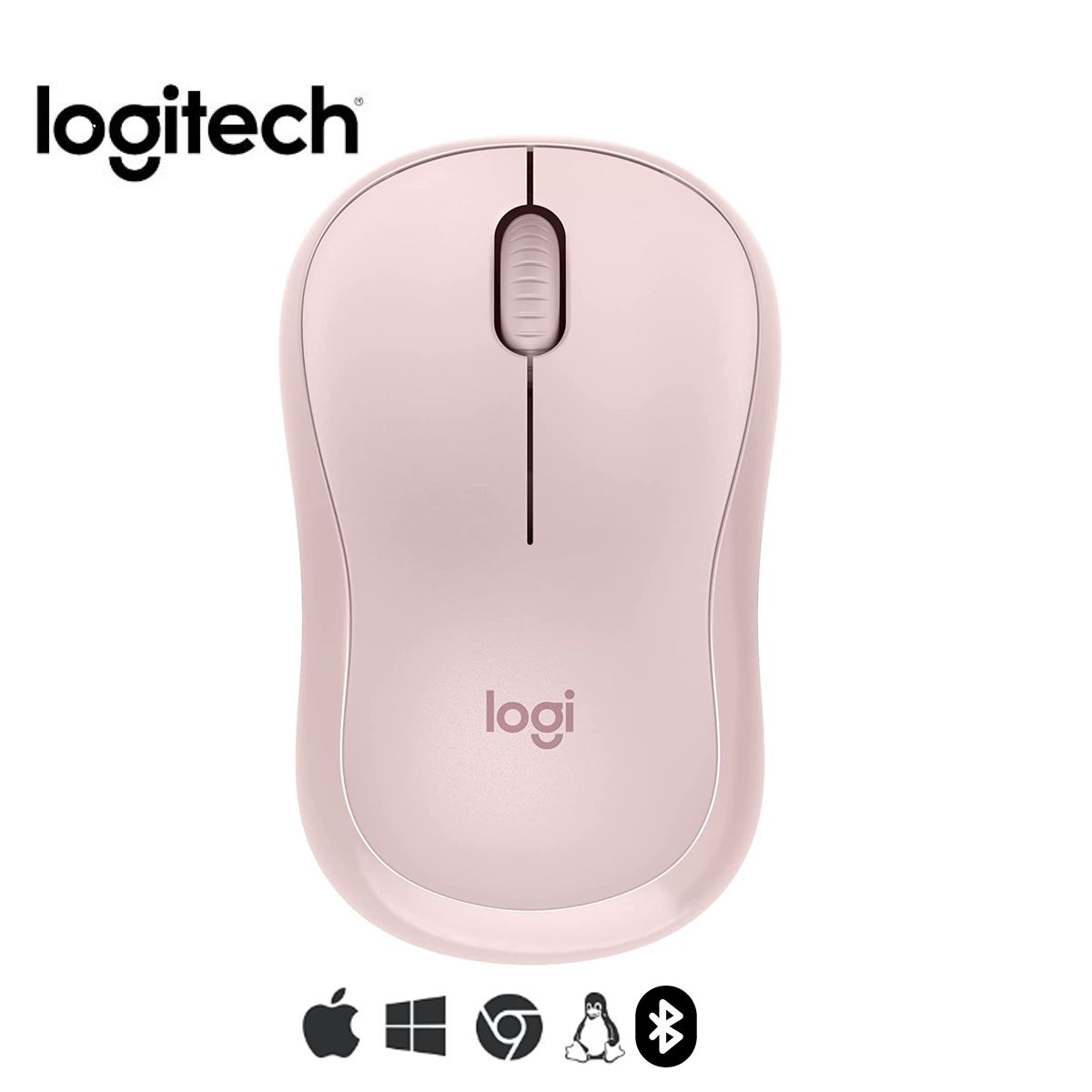 MOUSE LOGITECH M240 SILENT ROSADO